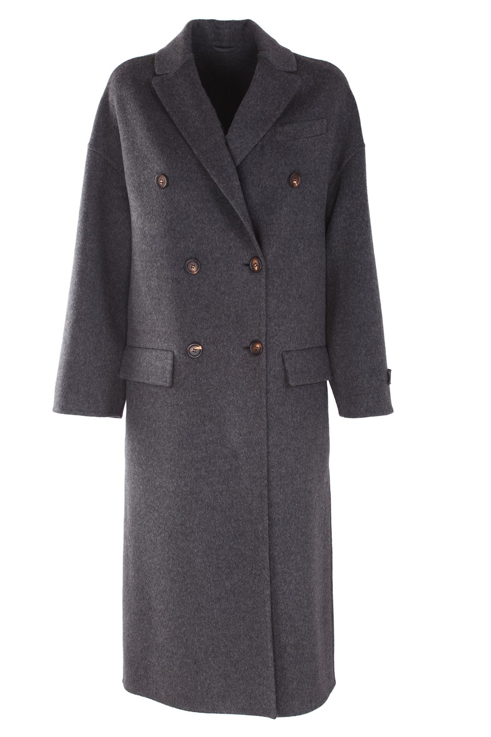 shop BRUNELLO CUCINELLI Saldi Cappotto: Brunello Cucinelli cappotto in panno di lana vergine e cashmere lavorazione double con "Precious Patch".
Taglio e volume maschile.
Chiusura con bottoni in corno.
Collo con rever.
Tasche basse con patta.
Taschino sul petto.
Composizione: 90% lana vergine 10% cashmere.
Fabbricato in Italia.. MD5329538-C002 number 1837509